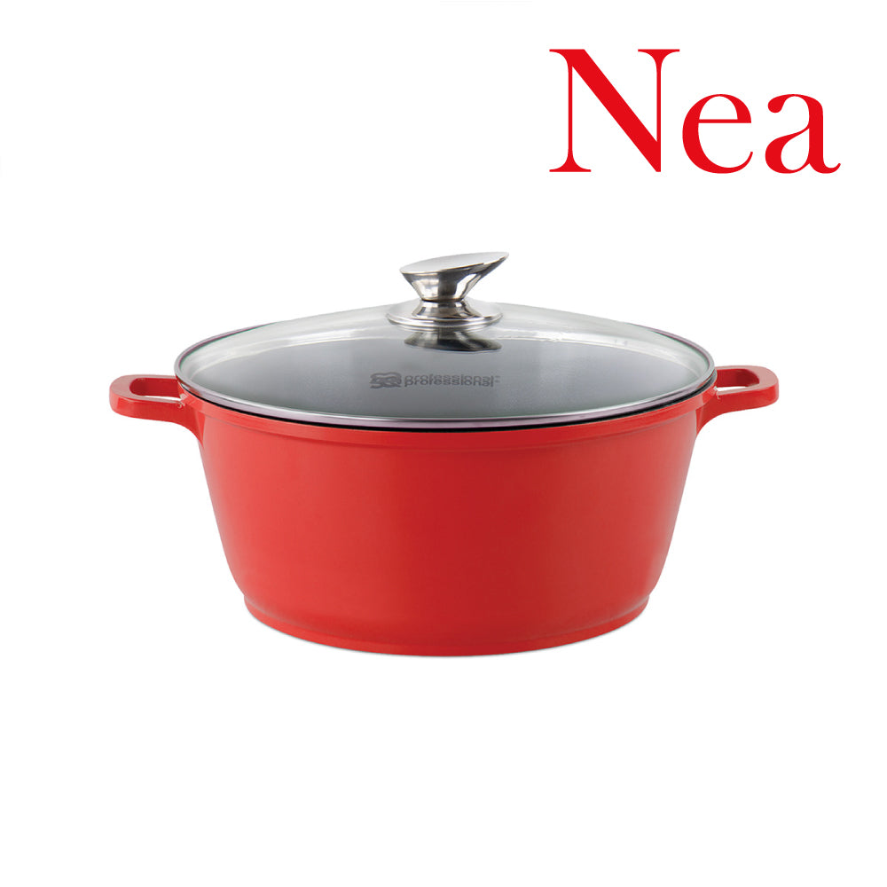 SQ Professional Nea Die-Cast Stockpot/ Rossa