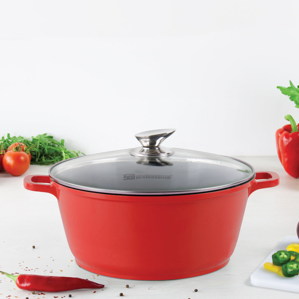 SQ Professional Nea Die-Cast Stockpot/ Rossa