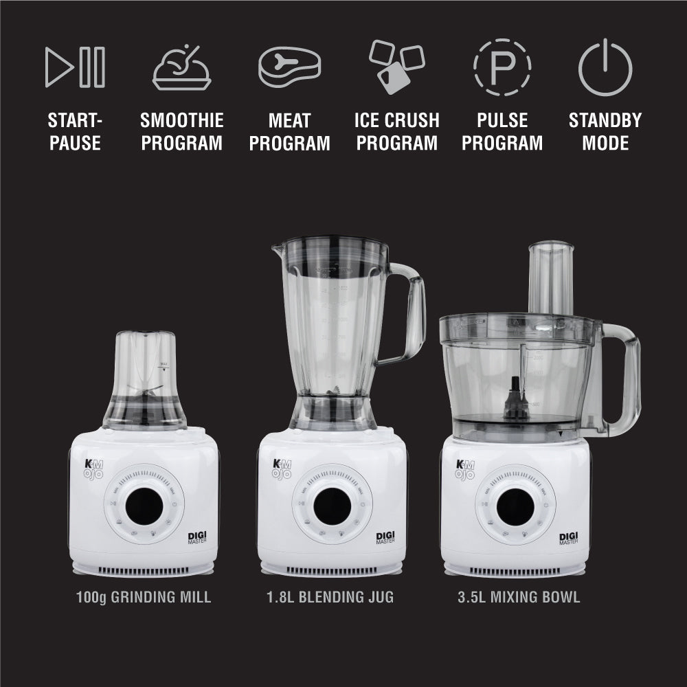 K-Mojo DigiMaster Food Processor