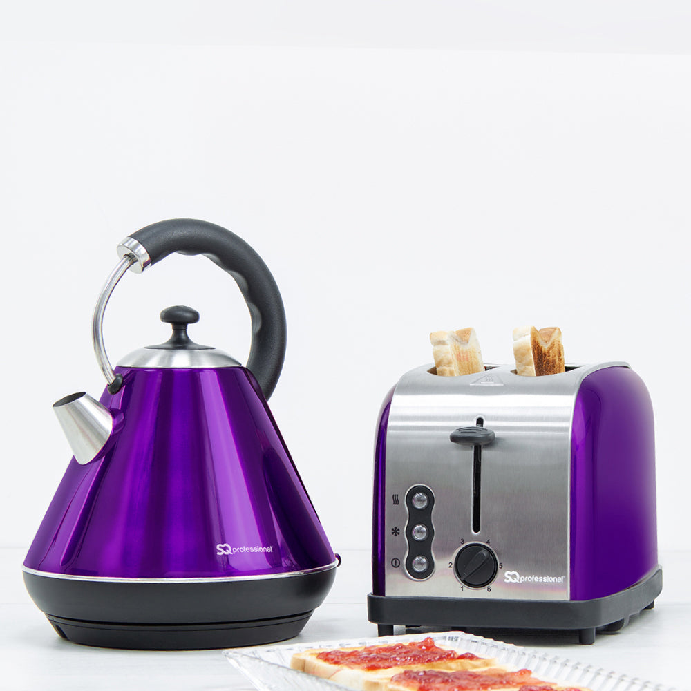 SQ Professional Gems Breakfast Kettle and Toaster Set 2pc