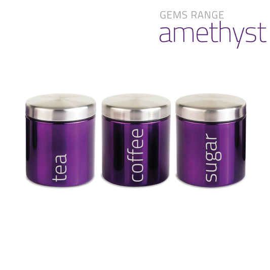 SQ Professional Gems Airtight Food Canister Set 3pc