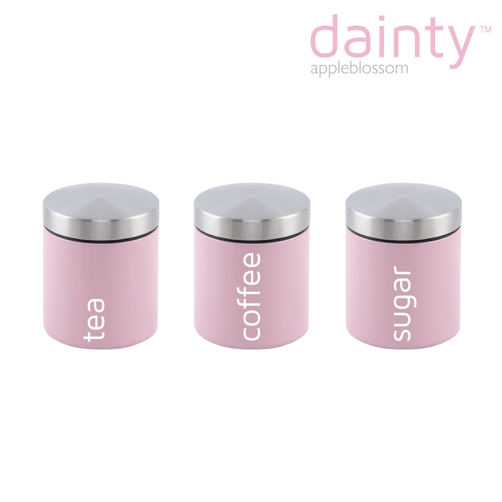 SQ Professional Dainty Airtight Food Canister 3pc Set