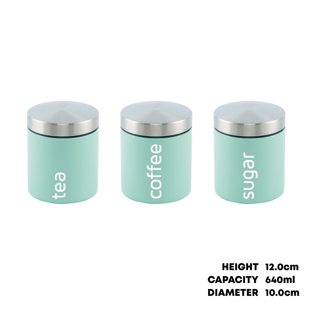 SQ Professional Dainty Airtight Food Canister 3pc Set