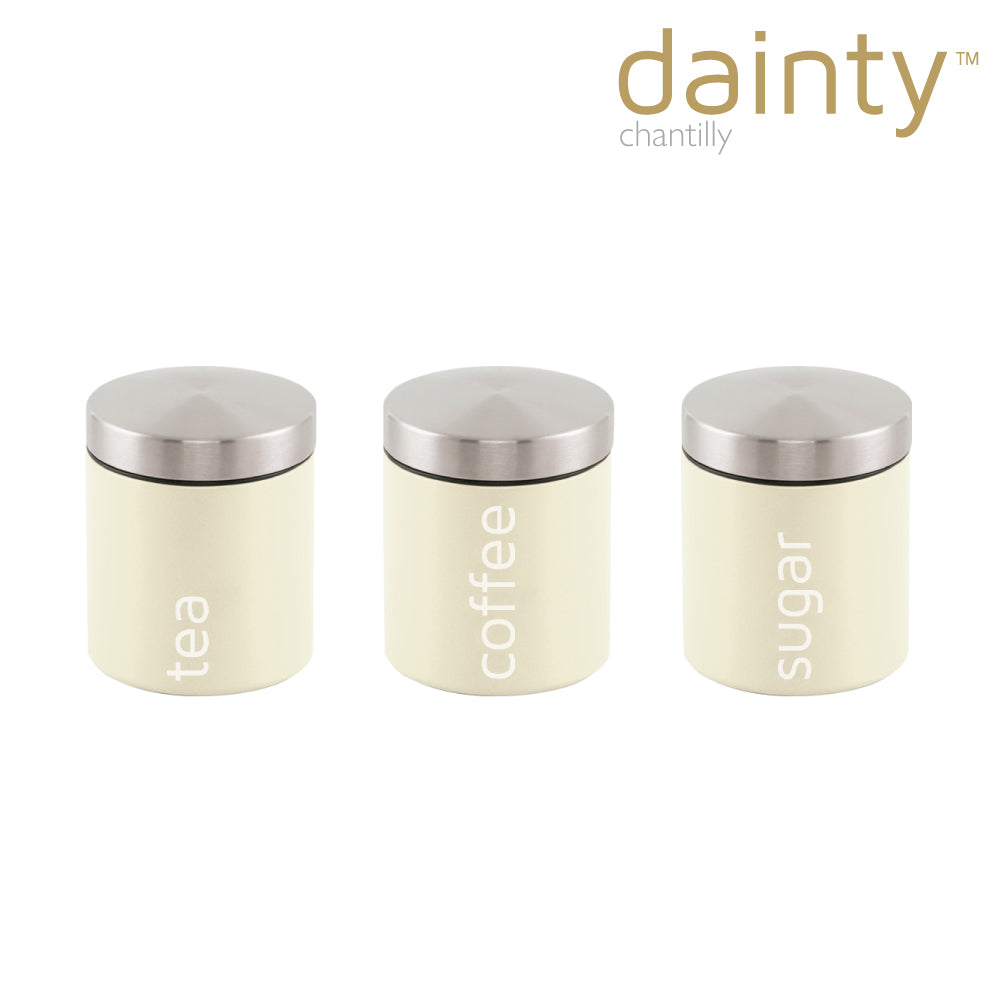 SQ Professional Dainty Airtight Food Canister 3pc Set