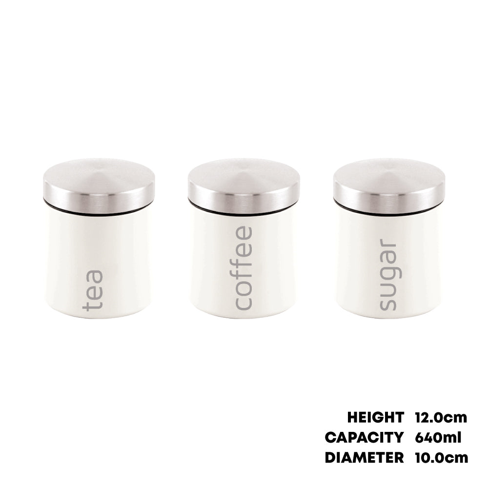 SQ Professional Dainty Airtight Food Canister 3pc Set