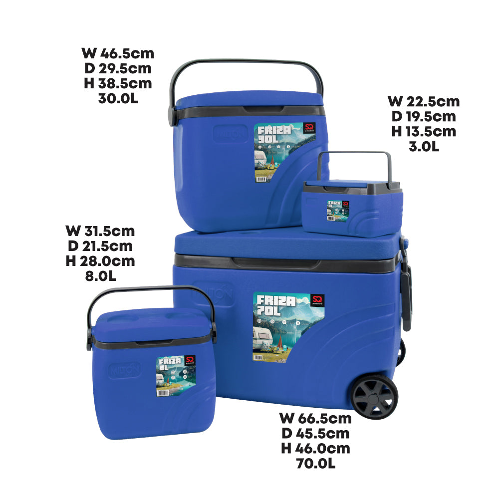 SQ Professional Friza Ice Chest Set 4pc