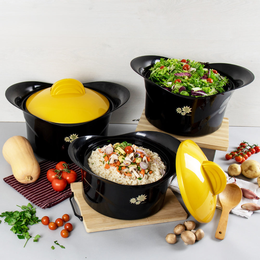 SQ Professional Regalia Insulated Casserole Set 3pc