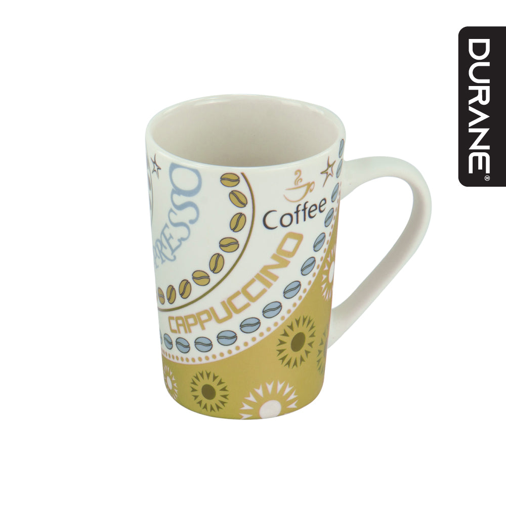 Durane Cappuccino 400ml Ceramic Mug 4pc Set