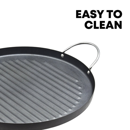 Durane Round Non Stick Grill with Handles