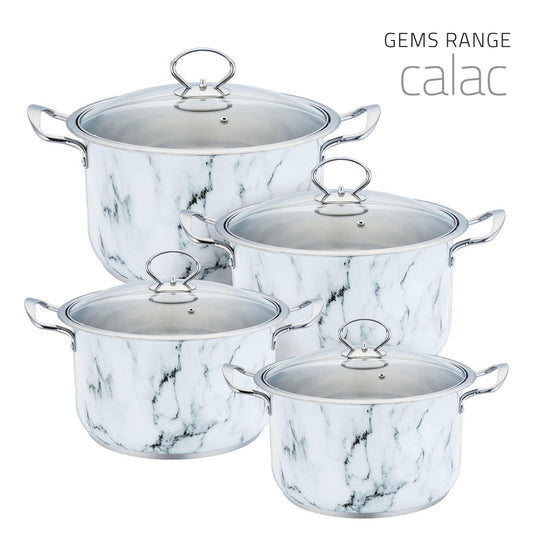 SQ Professional Gems Stainless Steel Stockpot Set 4pc