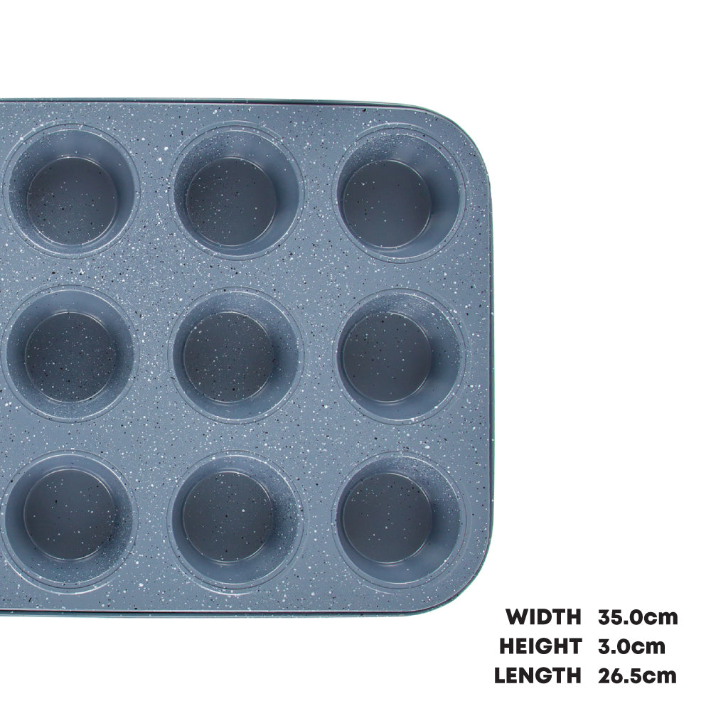 Durane Non Stick Speckled 12 Hole Muffin Pan