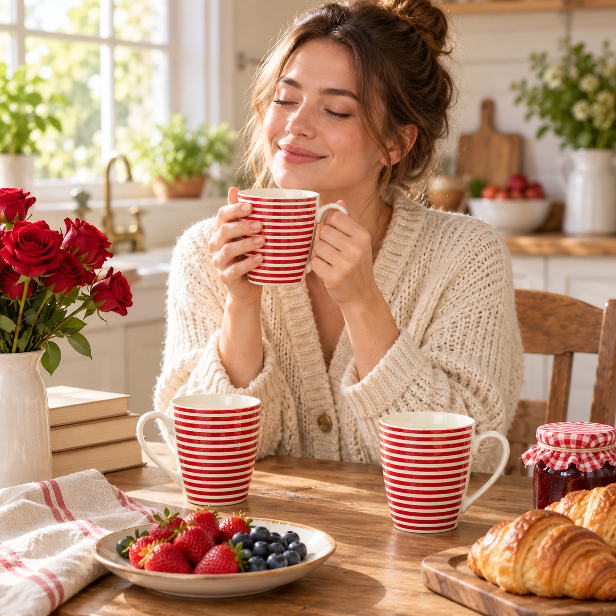 4Pcs Coffee Mug Set