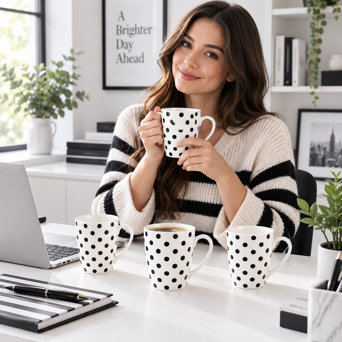 4Pcs Coffee Mug Set