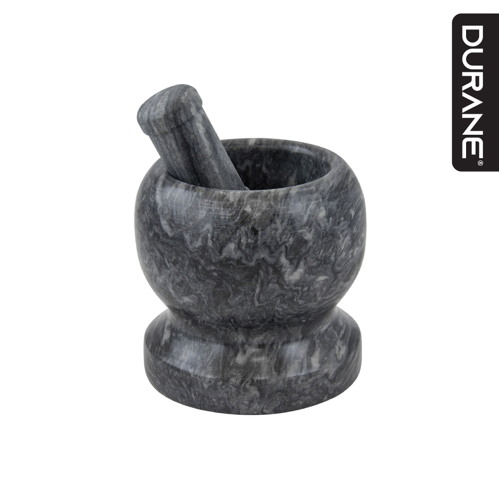 Durane Black Marble Mortar & Pestle