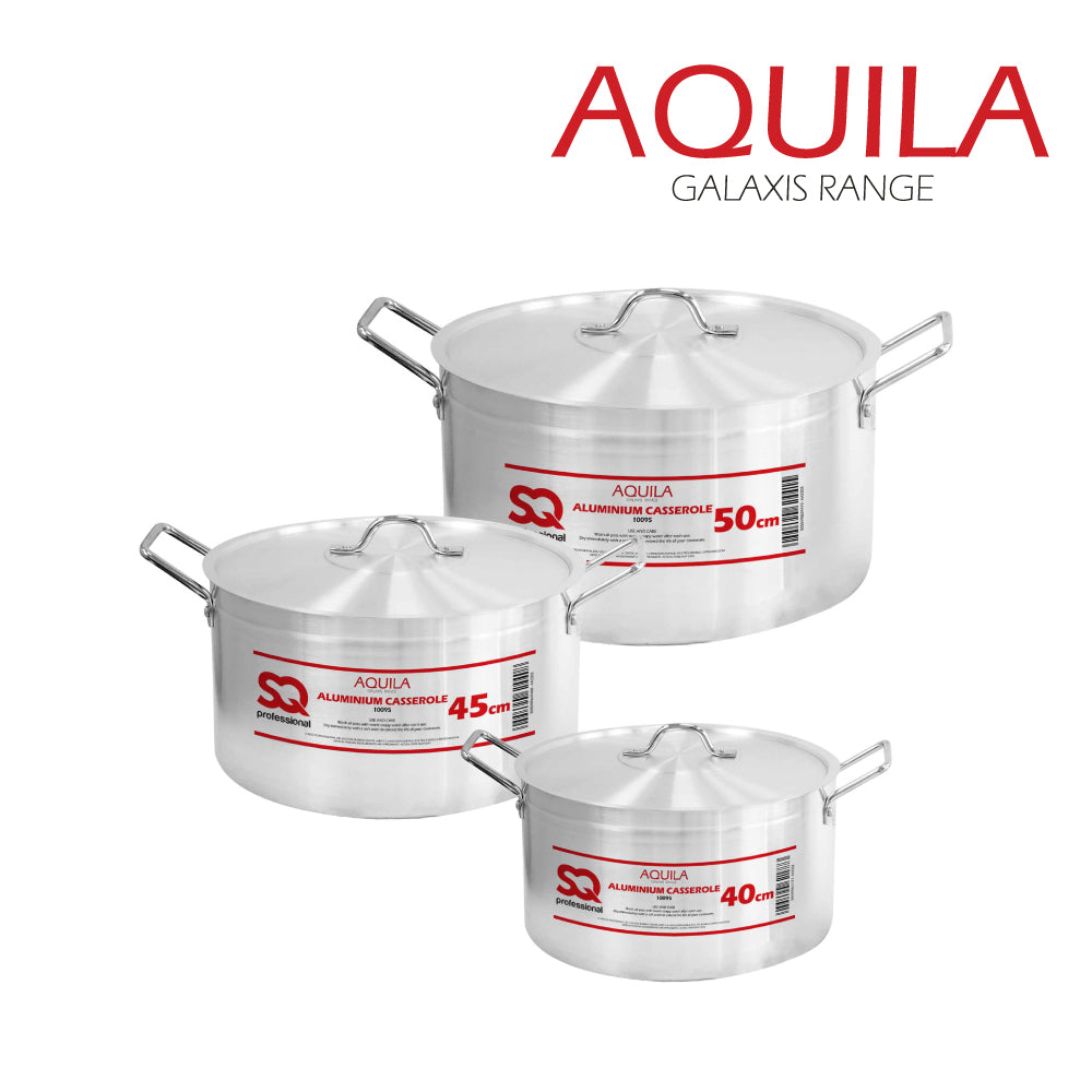 SQ Professional Galaxis Aluminium Catering Set 3pc/ Aquila