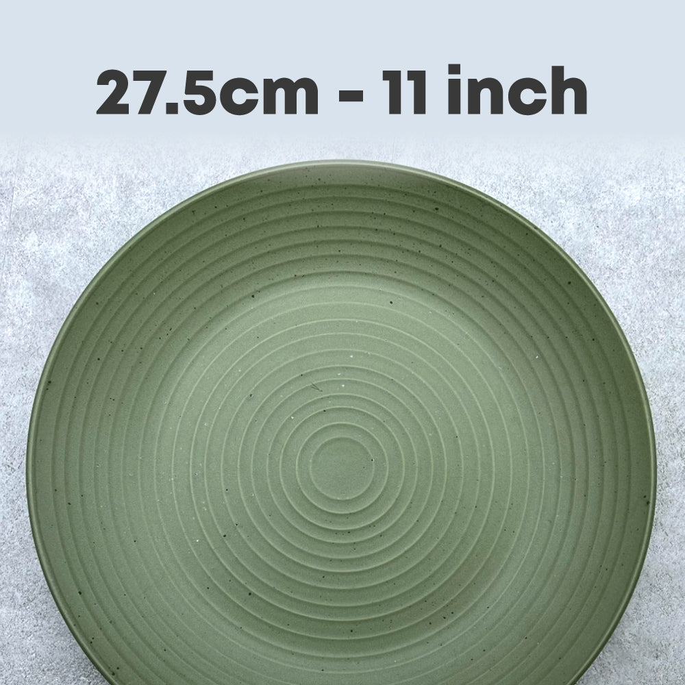 Durane Ceramic Dinner Plate/ Olive