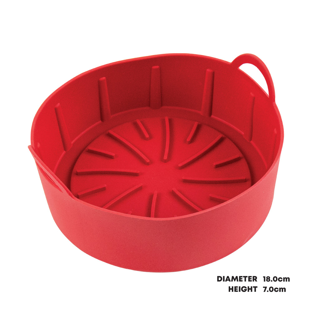 Durane Silicone Air-Fryer Tray Red