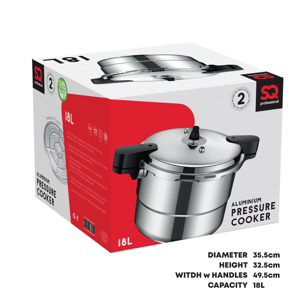 SQ Professional  Cookware - Aluminium - Pressure Cooker
