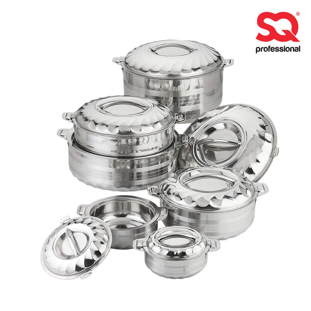 SQ Professional Jumbo Contour Stainless Steel Hot Pot Set