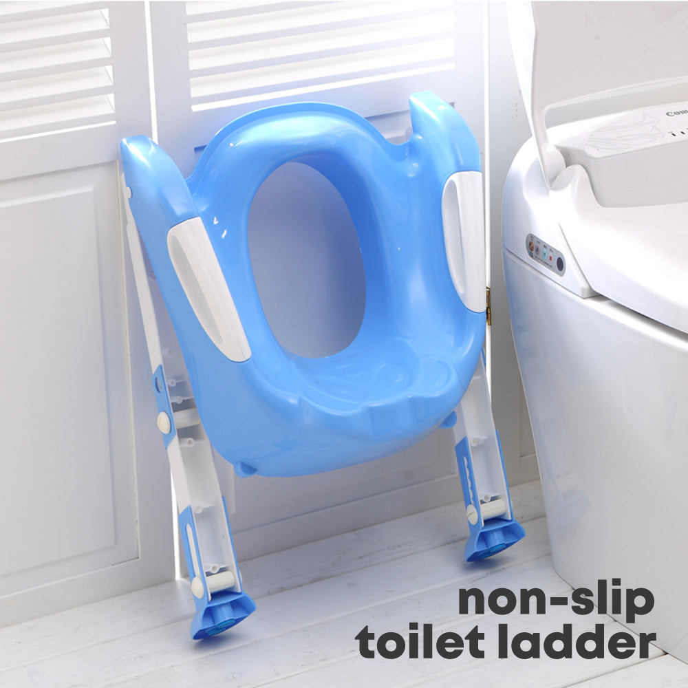 SQ Professional Children Baby Blue Toilet Ladder
