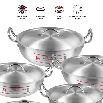 SQ Professional  Cookware - Galaxis Range - Ceres - Dutch Pot Sets