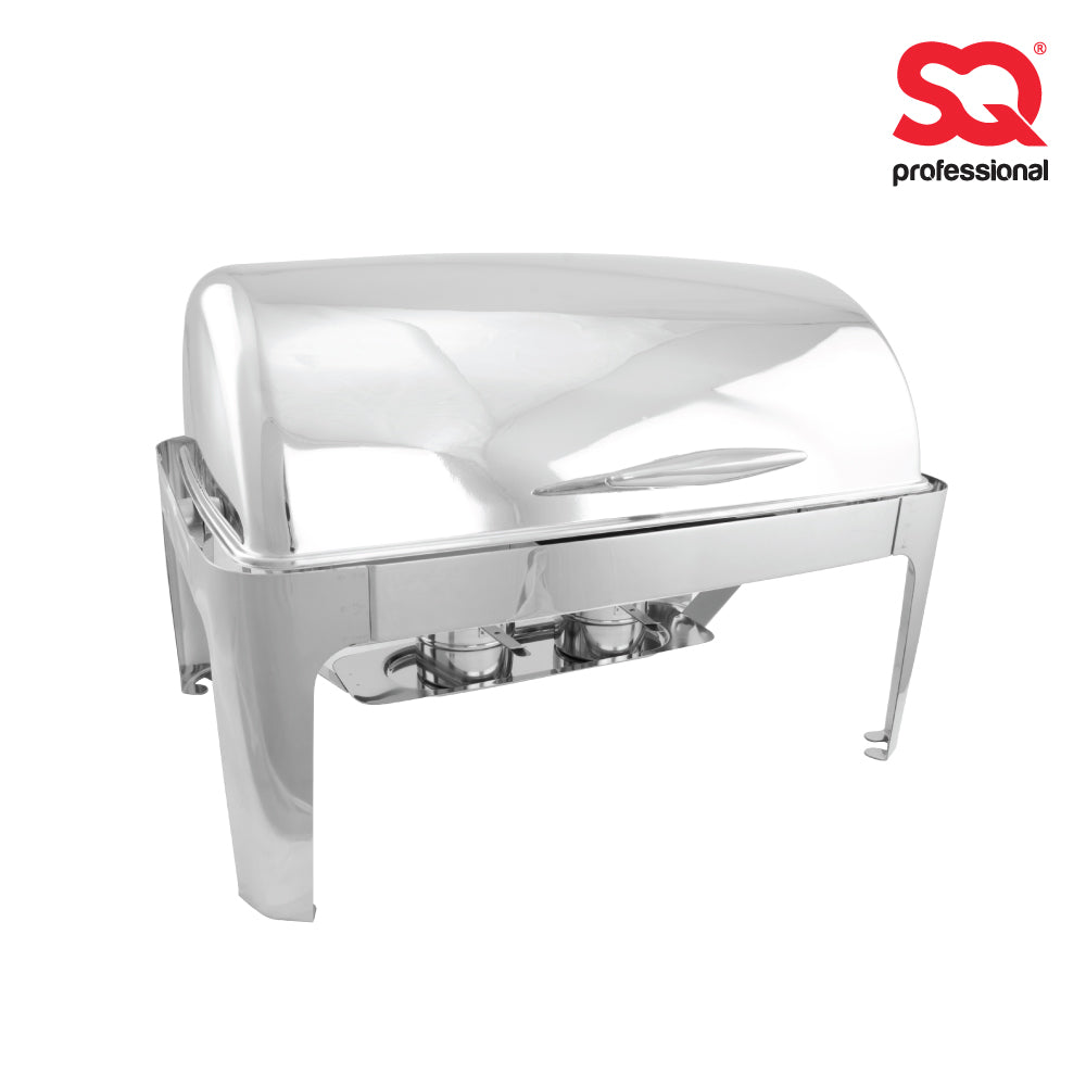 SQ Professional Banquet Chafing Dish with Rolling Top Single