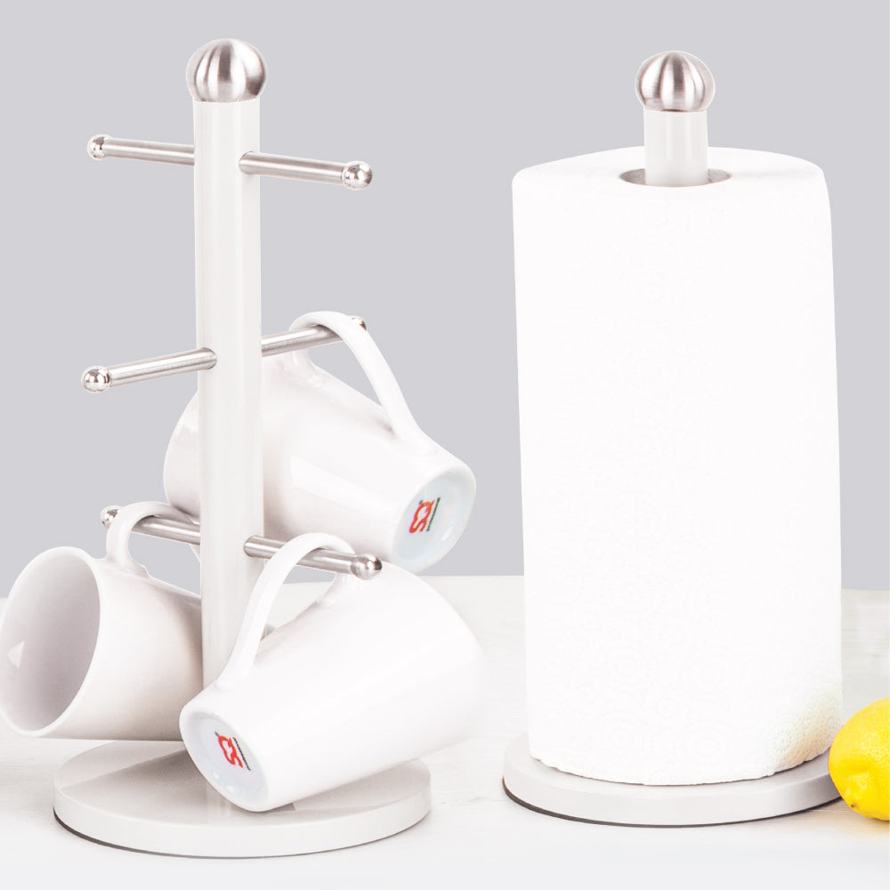 SQ Professional Dainty Mug Trees and Kitchen Roll Holders