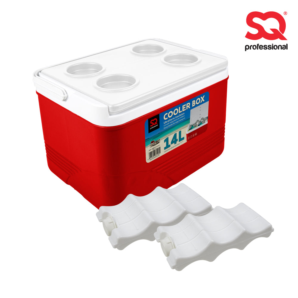 SQ Professional Cooler Box/ Red