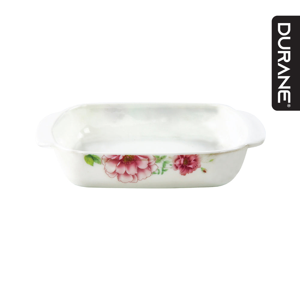 Durane Square Opal Glass Serving Dish 20cm