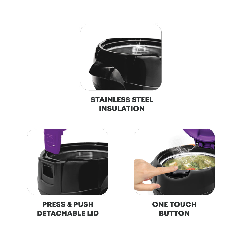 SQ Professional Microwow One-touch Insulated Casserole