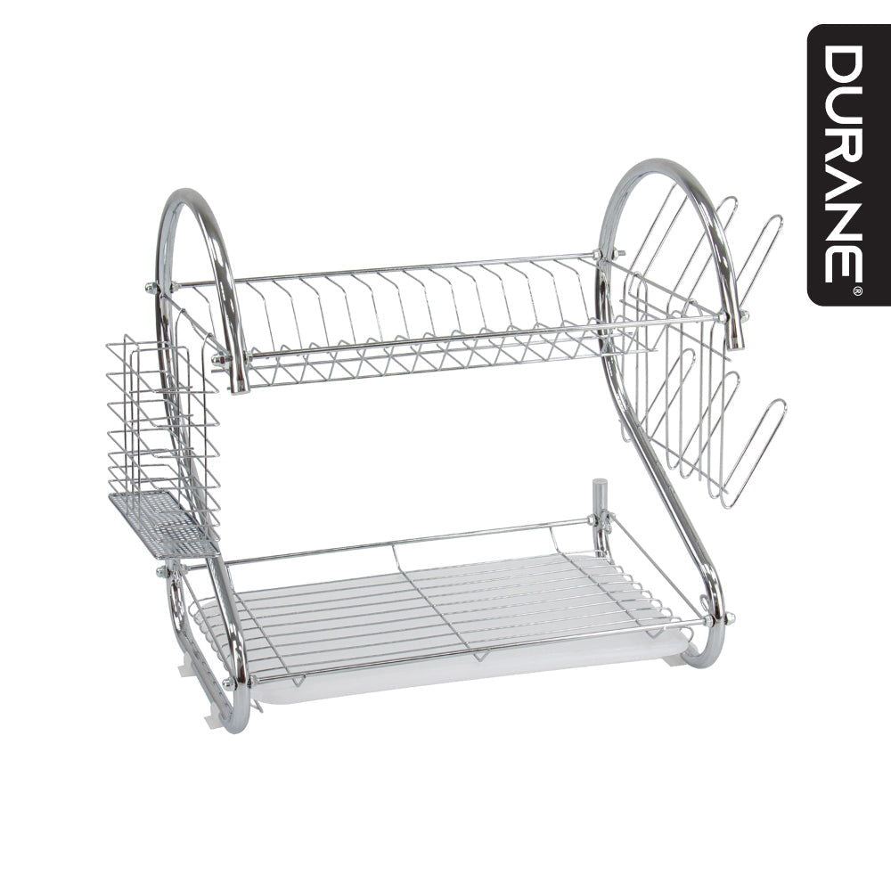 Durane Stainless Steel 2-tier Dish Drainer