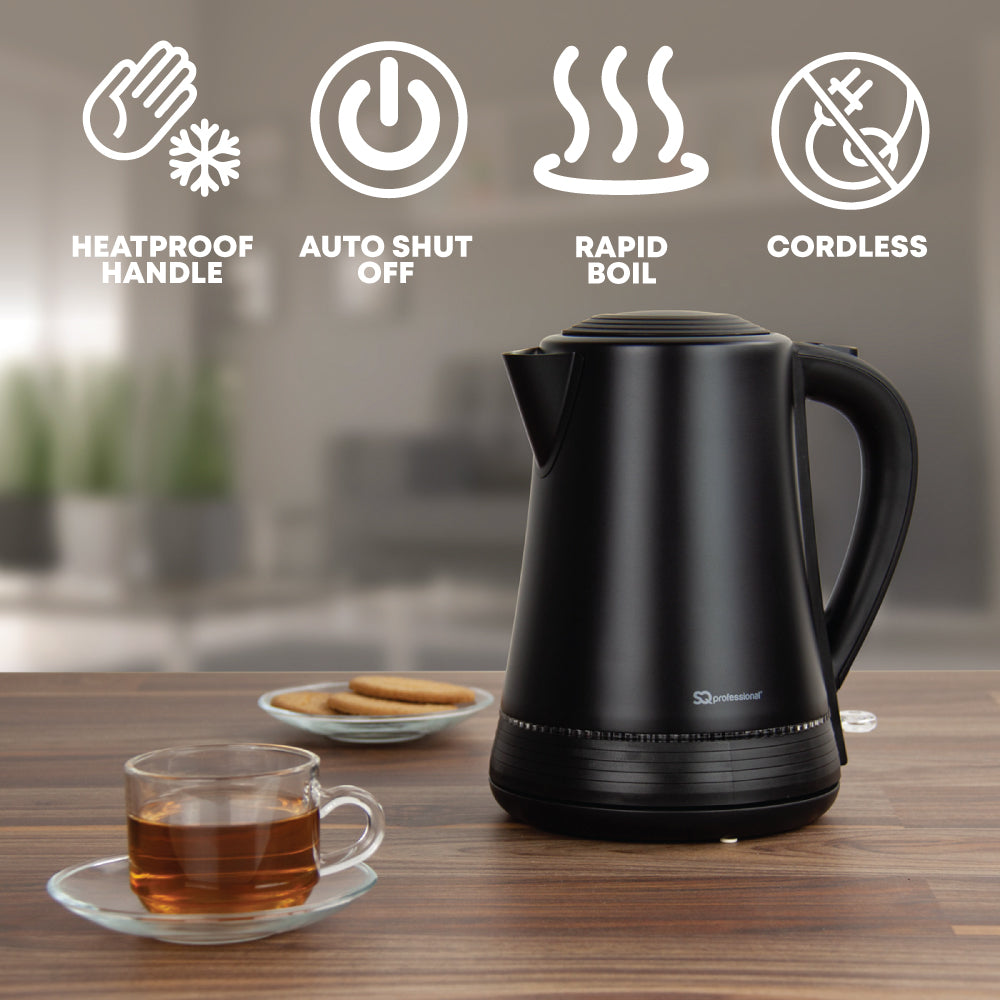 Black electric clearance kettle