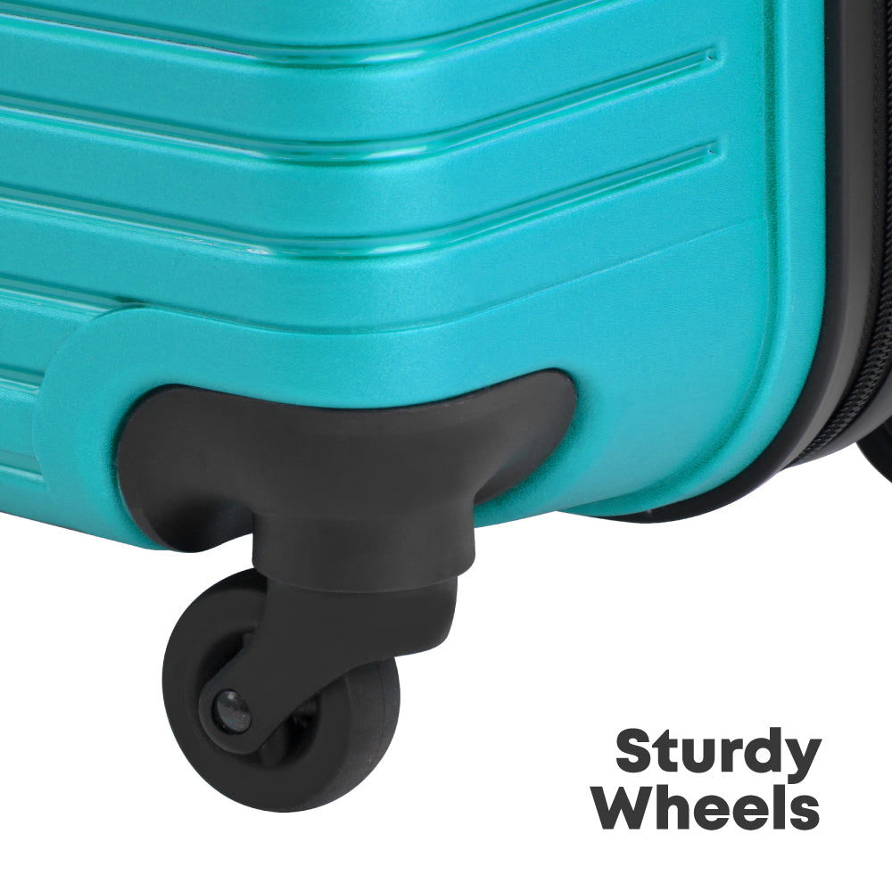 SQ Professional Vacanze Luggage Suitcase Set 3pc