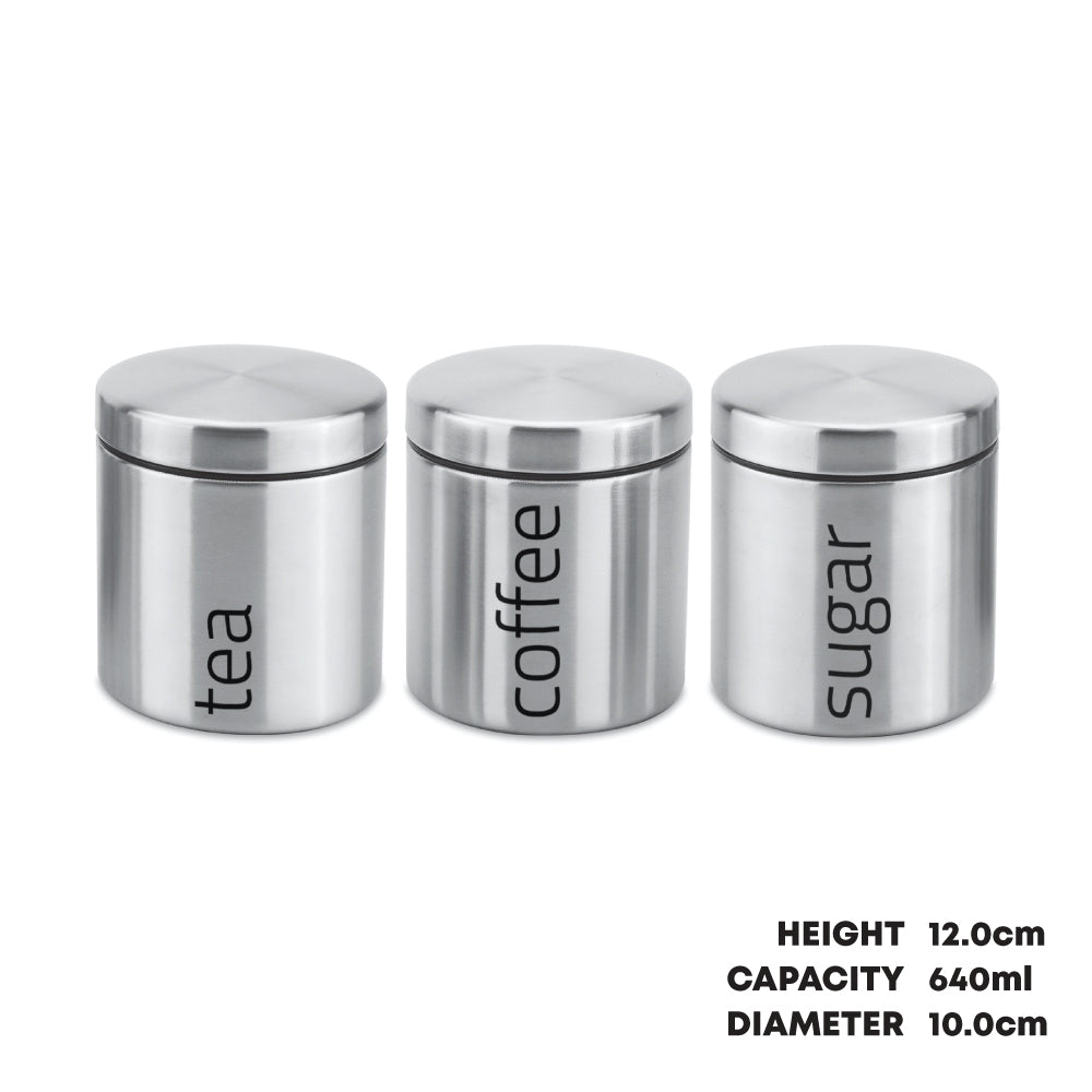 SQ Professional Gems Airtight Food Canister Set 3pc