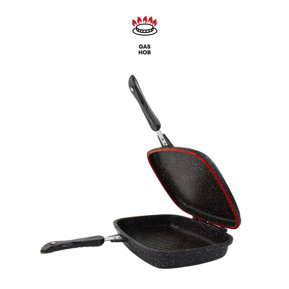 SQ Professional Nea Marbell Die-Cast Magic Pan 32cm/Nera - www.bargainshack.co.uk