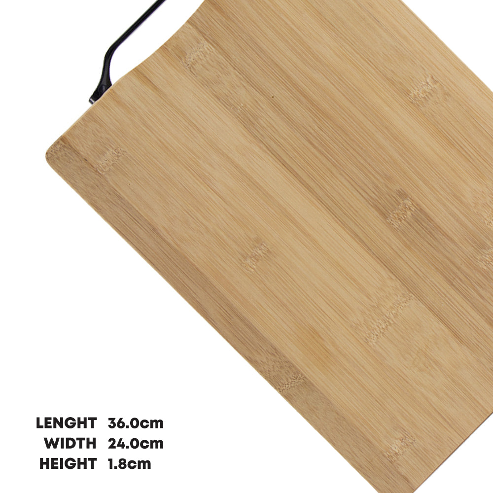 SQ Professional Bamboo Chopping Board with Handle